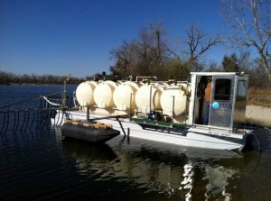 alum application boat